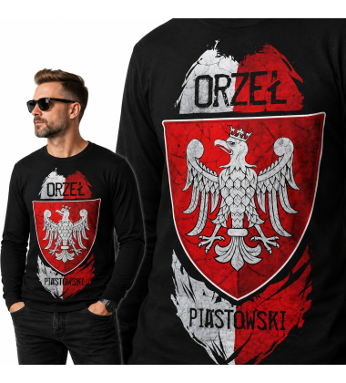 LONGSLEEVE PATRIOTYCZNY  ORZEŁ PIASTOWSKI
